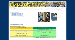 Desktop Screenshot of emmaus-brive.fr